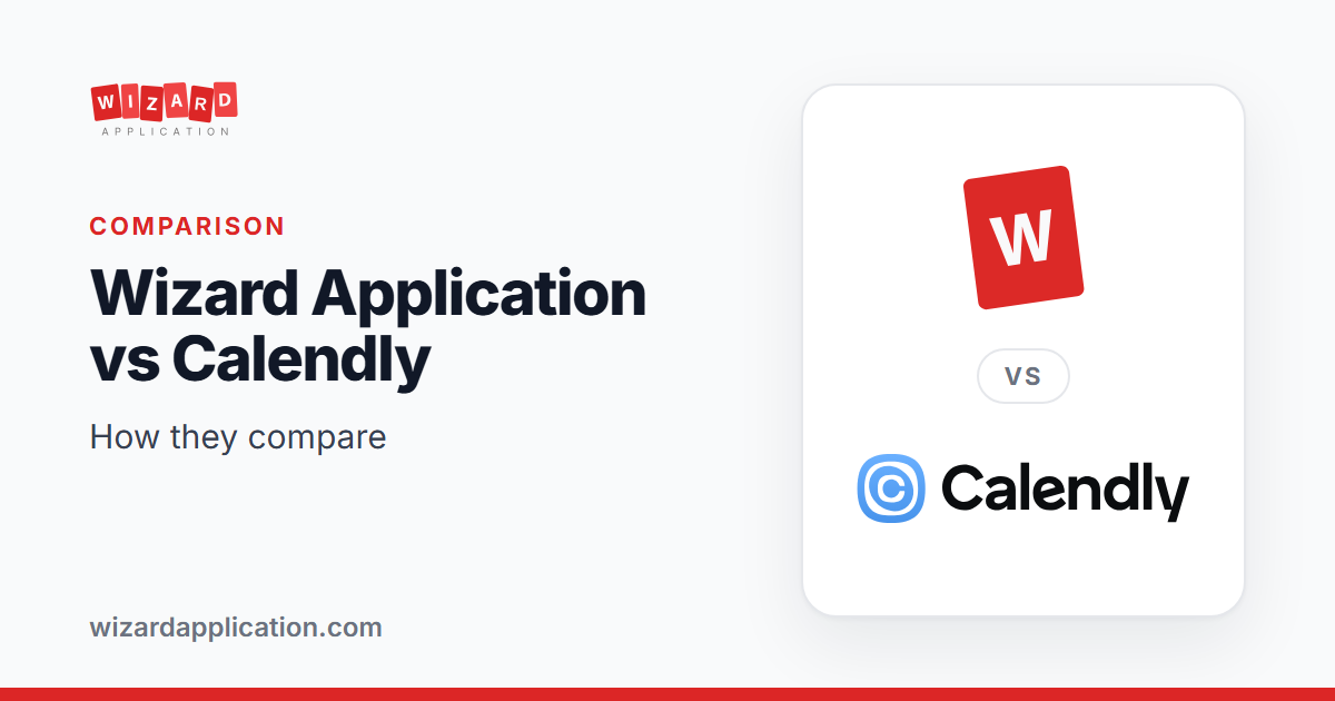 Wizard Application vs Calendly: How They Compare